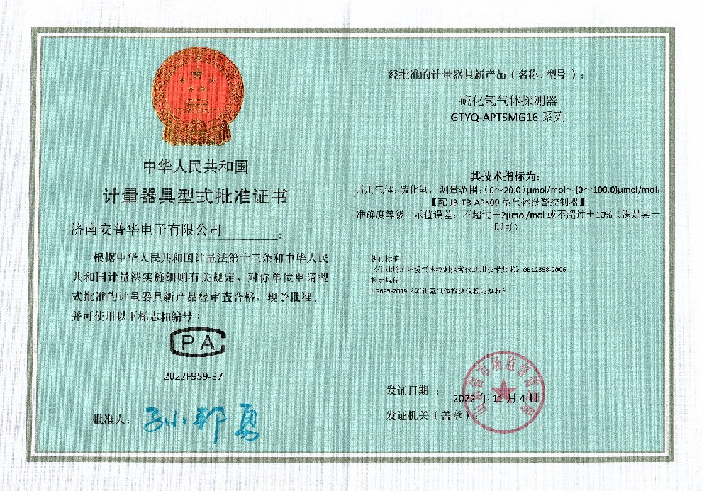 GTYQ-APTSMG16系列硫化氫···